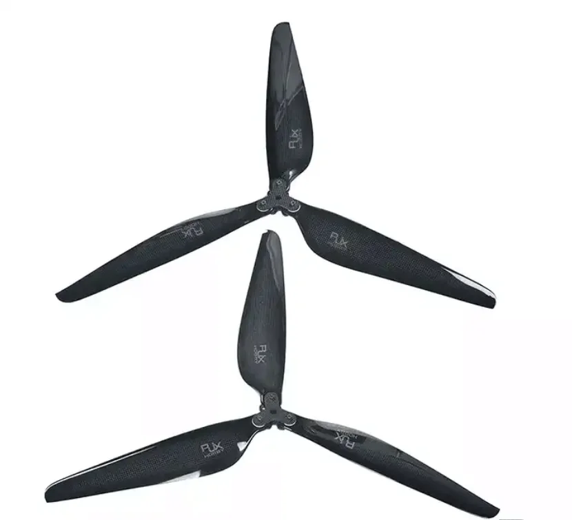 

New Design RJX Carbon Fiber 3 BLADE Propeller 28x9.2inch 3K Carbon Fiber Folding Propeller Set CW/CCW RC Big Industrial Ag