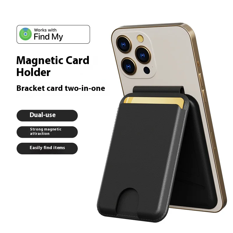 Nowy lokalizator Airtag z uchwytem na kartę do iPhone'a Smart Tag współpracujący z Find My Air-Tag Bluetooth Search GPS Locator Finder 2025