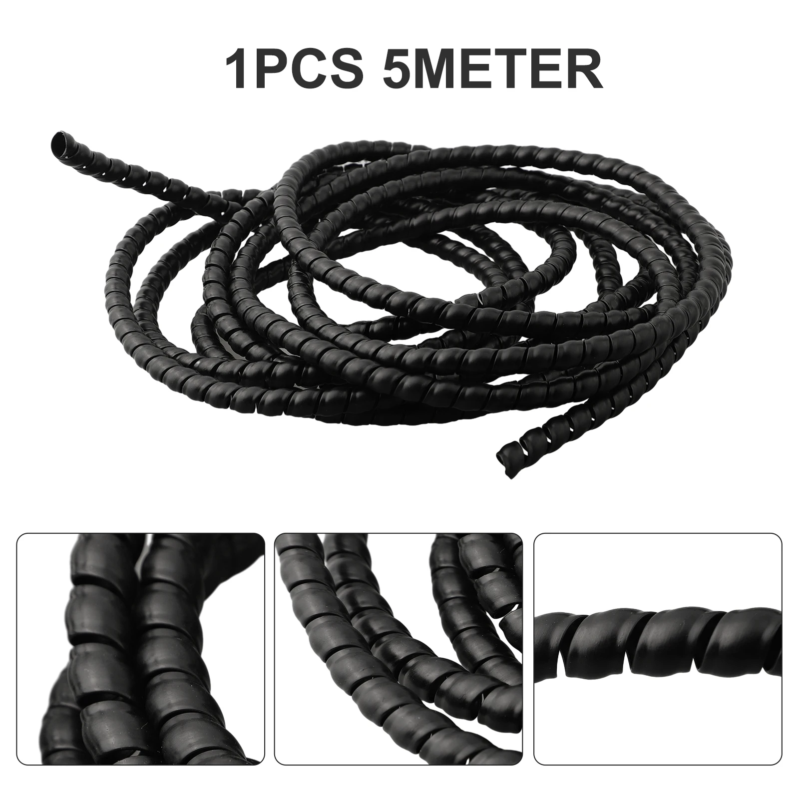 

Защита для механических маслопроводов/водопроводов/воздушных шлангов, гидравлических шлангов, черная защита кабелей D-8/10/12 мм, для зарядных кабелей электромобилей