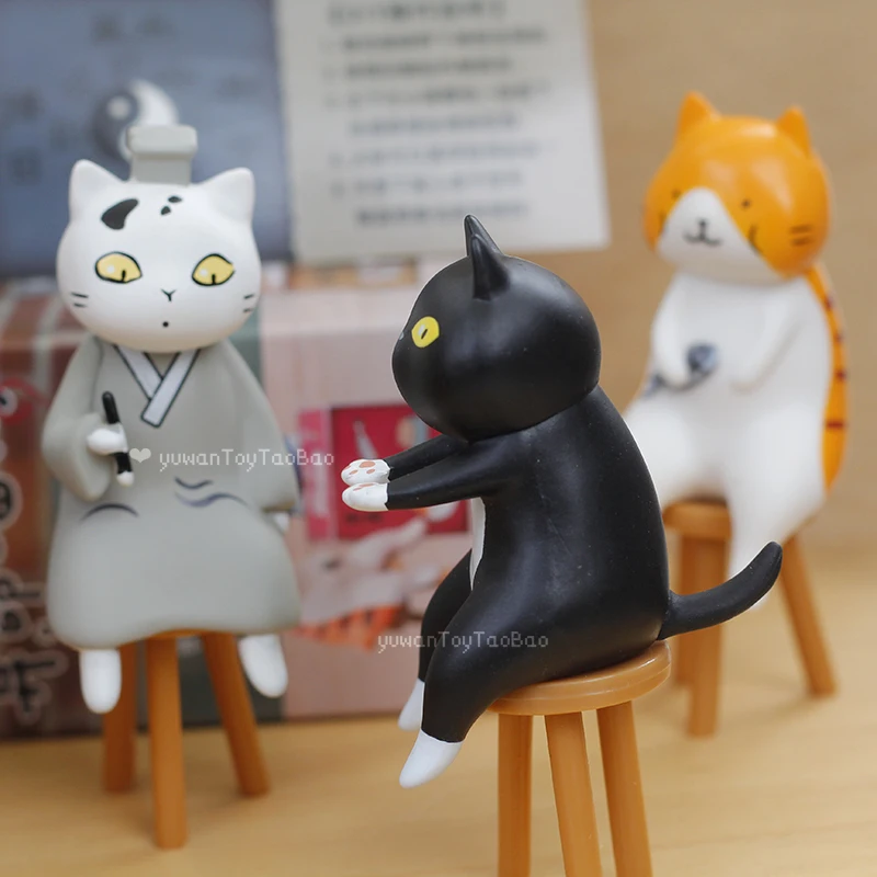 

Серия Ms.Cat, оригинальная астрологическая фигурка Lucky Cat, слепая коробка, мультяшные украшения для кошек, модная коллекционная игрушка для девочек