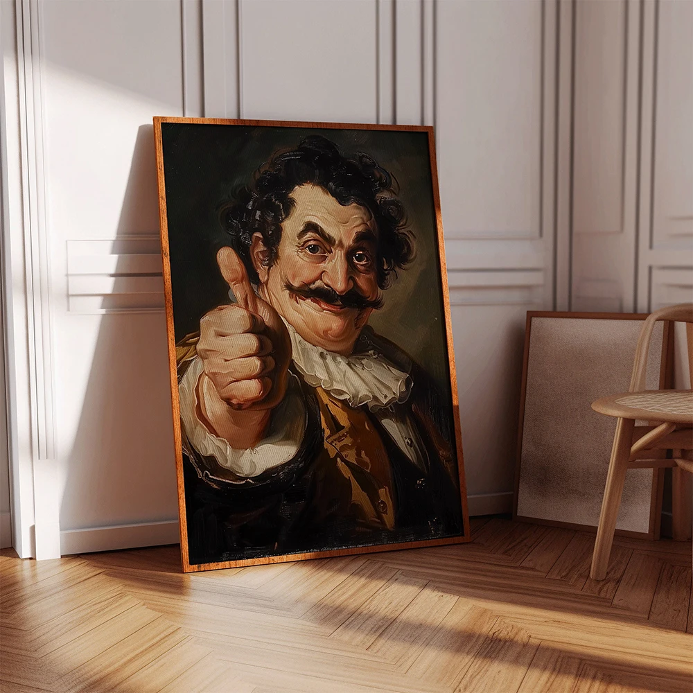 Stinky Toilet Art Prints Set of 8 Wall Art Funny Bathroom Decor Vintage Canvas Painting Humorous Portrait Poster For Living Room