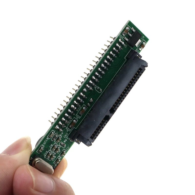 Imagem -03 - Sata para Conversor Ide para Laptop Hdd Ssd Serial Ata Mais 15p Fêmea de 44 Pinos Macho Pata Porta Ide 60 Pcs 25