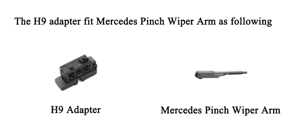 LNJING Bunte Hybrid-Wischerblätter für Mercedes AMG 4-Türer Coupé X290 GT43 GT53 GT63 S 2019-heute – Detail 3