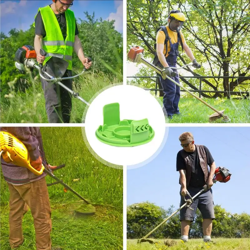 String Trimmer Spool Replacement Nylon Round Spool Cap Wacker String Mowing Rope Reel Long-Lasting Mowing String Trimmer