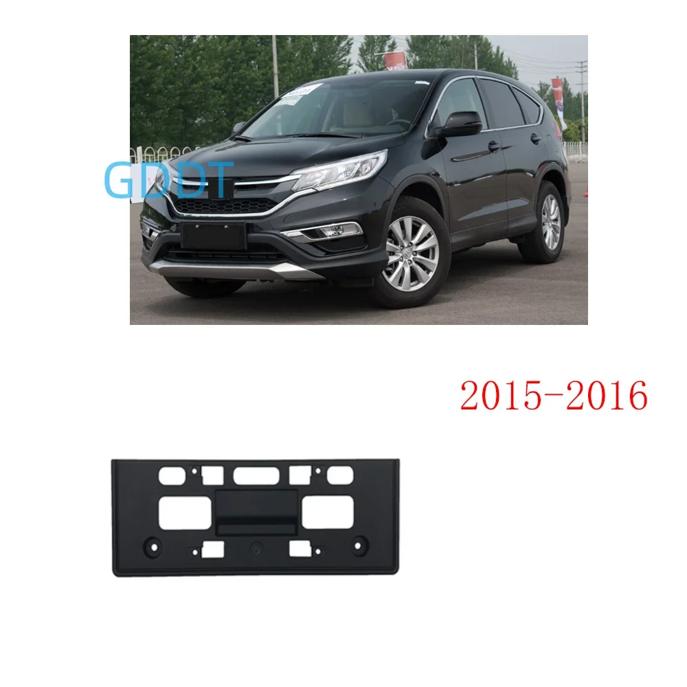 1 Pcs License Board for Honda CR-V Front Bumper License Plate for CR-V 2007-2011 License Base Hoder Bracket for CR-V 2012 -2021