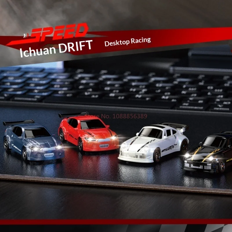 Kf20 1:64 carro de brinquedo infantil em escala completa 2.4g carro rc à deriva tração nas quatro rodas veículo de controle remoto educacional divertido brinquedo