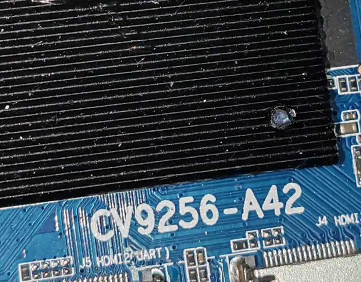CV9256-A42 เครือข่าย WIFI ทีวีเมนบอร์ดทดสอบ,ภาพทางกายภาพสําหรับ 1 + 8G 60--100V 500MA
