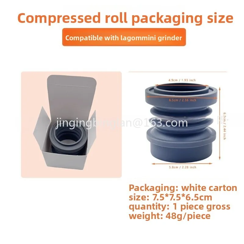 Air blowing cleaning compressed roll coffee grinder cleaning residual powder slag removal roll accessories