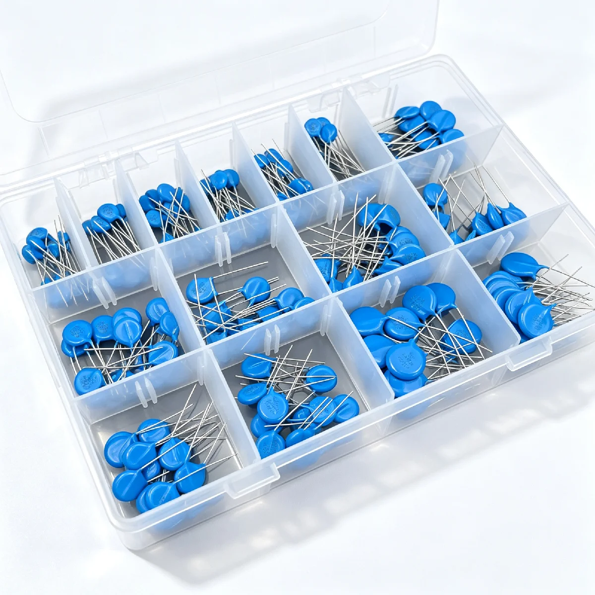 150Pcs 15Values Varistor Resistor Assortment Kit Through Hole Surge Protection for Electronic DIY Circuit Repair