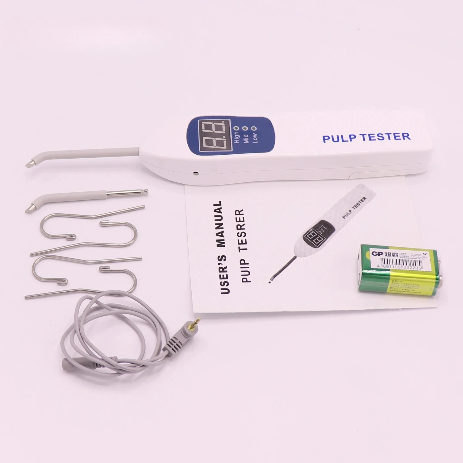 

Dentals Electrics Pulps Testers For Orals Teeth Curings Dentals Equipment High Precisions Vitalitys Dentals Pulps Testings