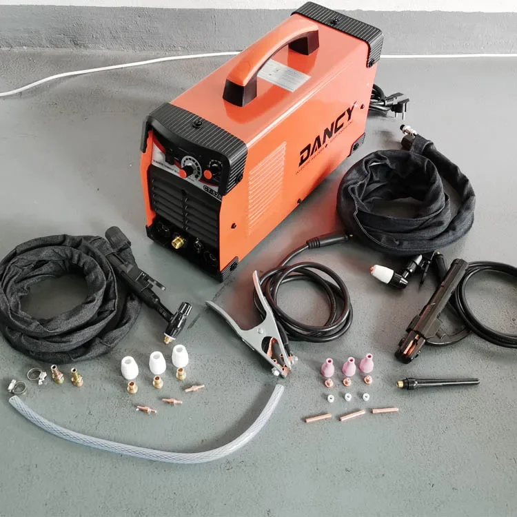 CT520 Mosfet Inverter TIG/MMA/CUT Welder 50 Amp 220V Air Plasma Cutter Tig and MMA 3 in 1 Welding machine