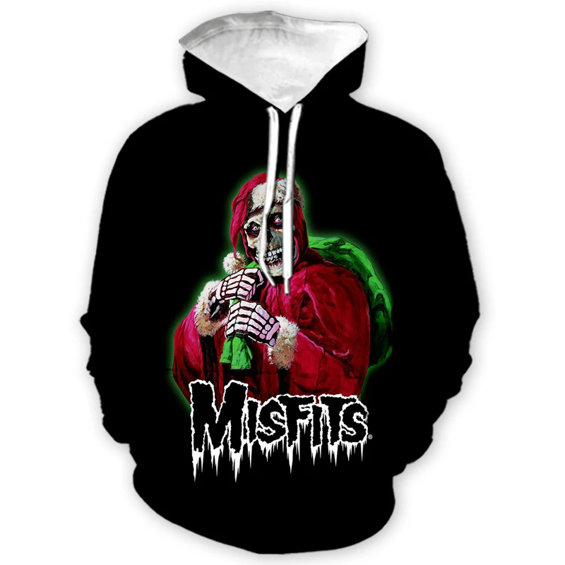 Misfits Hoodie 3D Print Hooded Men/Women Sweatshirt Unisex Streetwear Pullover Casual Tracksuits