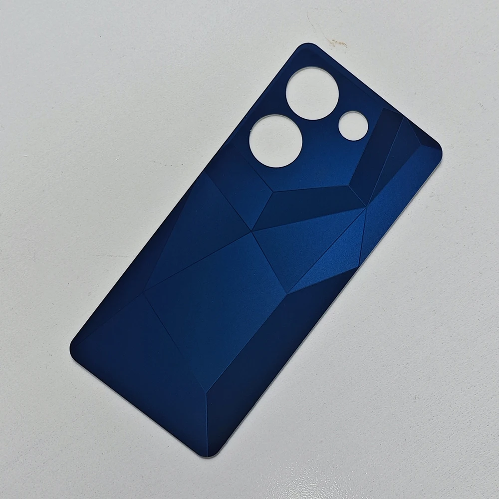 Original Battery Back Cover Glass Rear Door Housing with Camera Lens for Tecno Camon 20 CK6, CK6n - Replacement