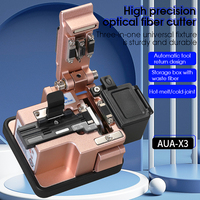 COMPTYCO AUA-X3 Fiber Cleaver FTTH Fiber Optic Cable Cutting Knife Fiber Cutter Tool 24 Surface Blade Automatic Knife Return