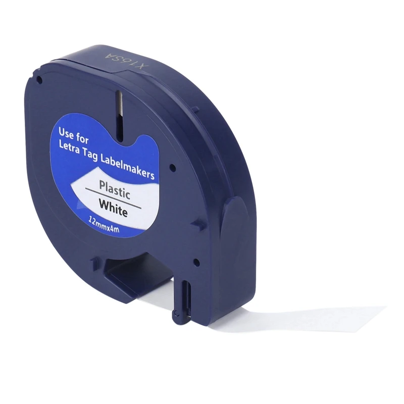 36 Stuks Letratag Vullingen Label Tapes Label Maker Voor Dymo 91331 Wit 4M X 12Mm Label Printer voor Dymo Label Maker