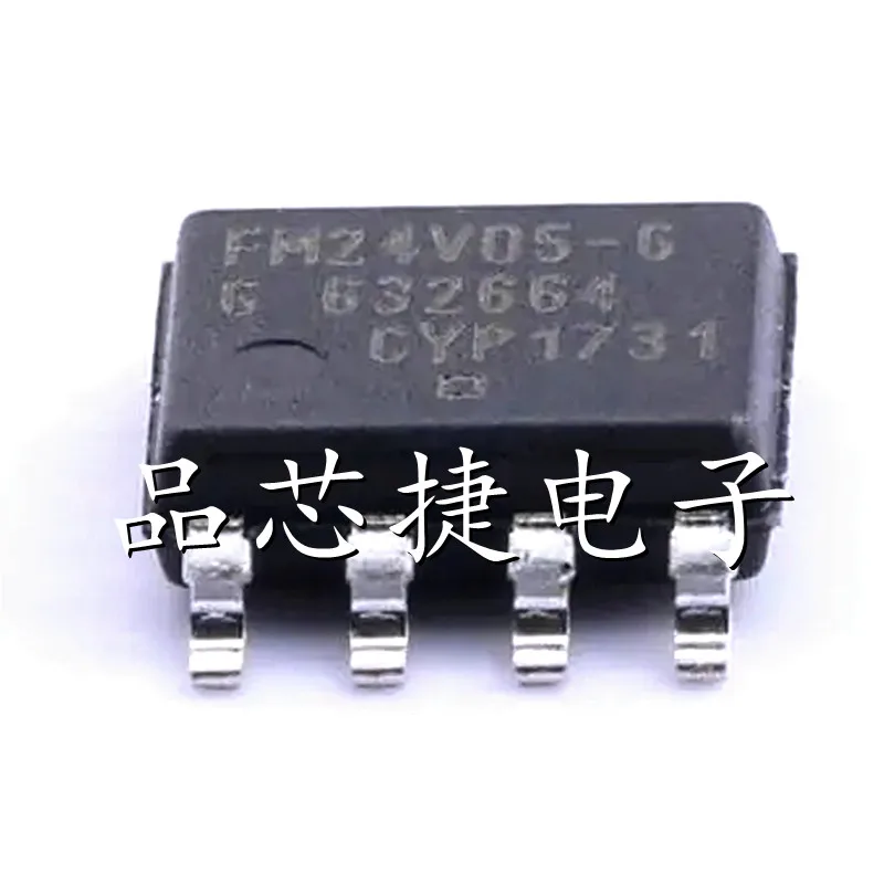 

5pcs/Lot FM24V05-GTR Marking FM24V05-G SOIC-8 512-Kbit (64 K × 8) Serial (I2C) F-RAM