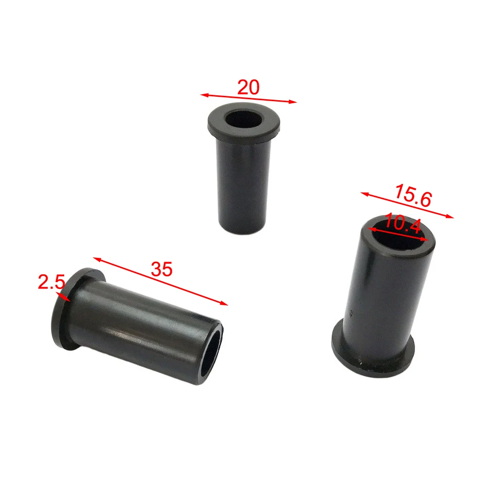 Black Adapter Sleeves For Power Rack Rack Fitness Gear T Shape Fixing Rubber Cap Variable Diameter Shaft Limit Pin Tool