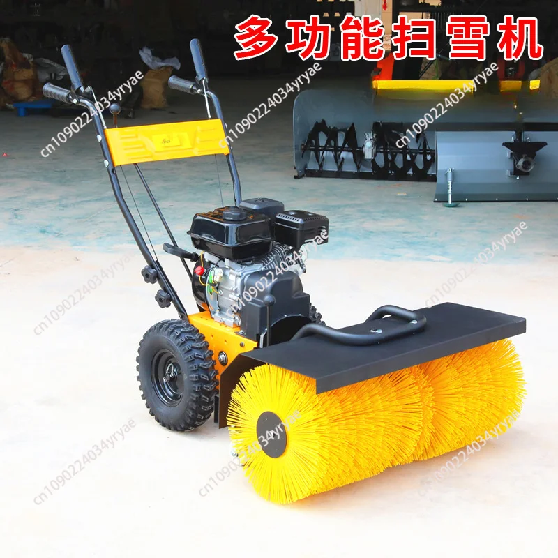 Small snow plow community household property greenhouse snow plow hand push full gear snow thrower