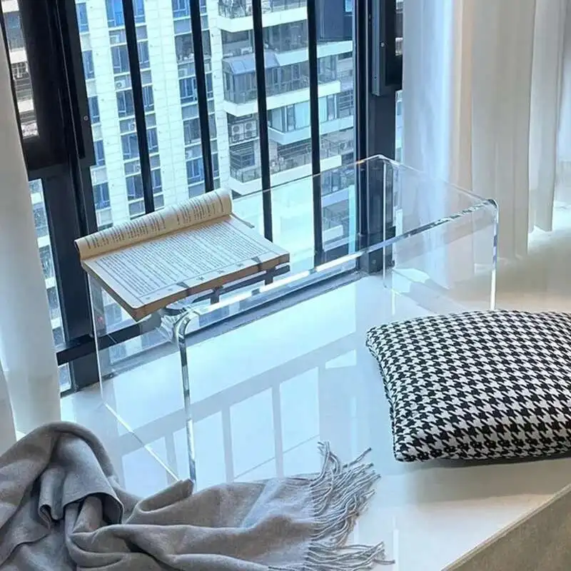 

Modern Acrylic Coffee Tables Transparent Sofa Side Table for Living Room Minimalist Center Tables Design Tea Table Furniture