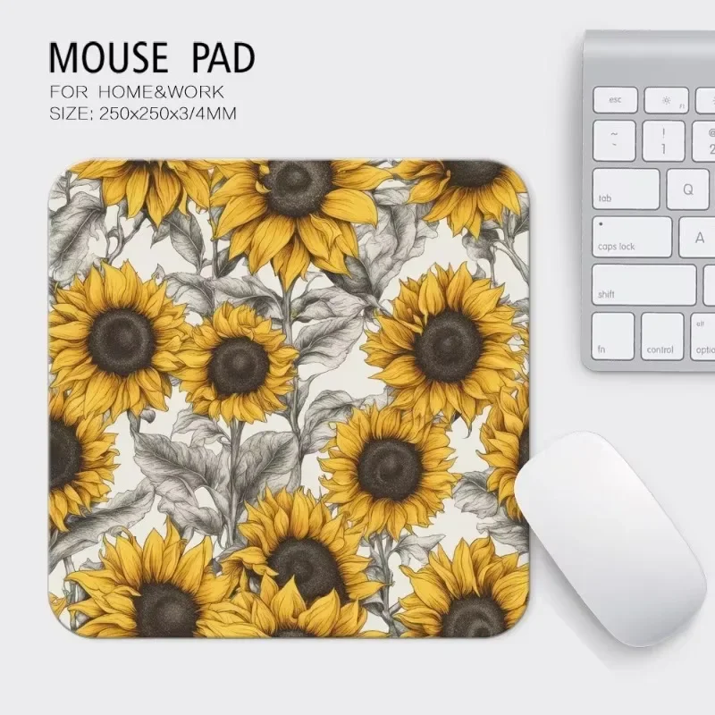 Minimalist Desk Mouse Pad for Office Use Soft Comfortable Computer Mouse Mat Non Slip Gaming Mousepad for Home and Workstations