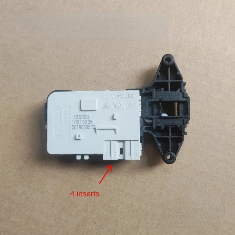 قفل باب لغسالة الأسطوانة Daewoo LG ، N12355DS ، ، F01Q