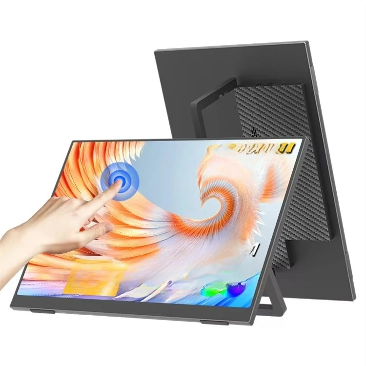 15.6 inch portable IPS monitor 1080P screen full high definition high definition -mi C interface LCD game portable monitor