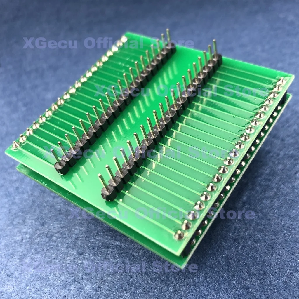 CNV-QFP-MPU51 adapter LQFP44/VQFP44/QFP44/TQFP44-DIP40 support 8051 MCU for TL866A TL866CS TL866II PLUS ZIF 40-PIN Programmers