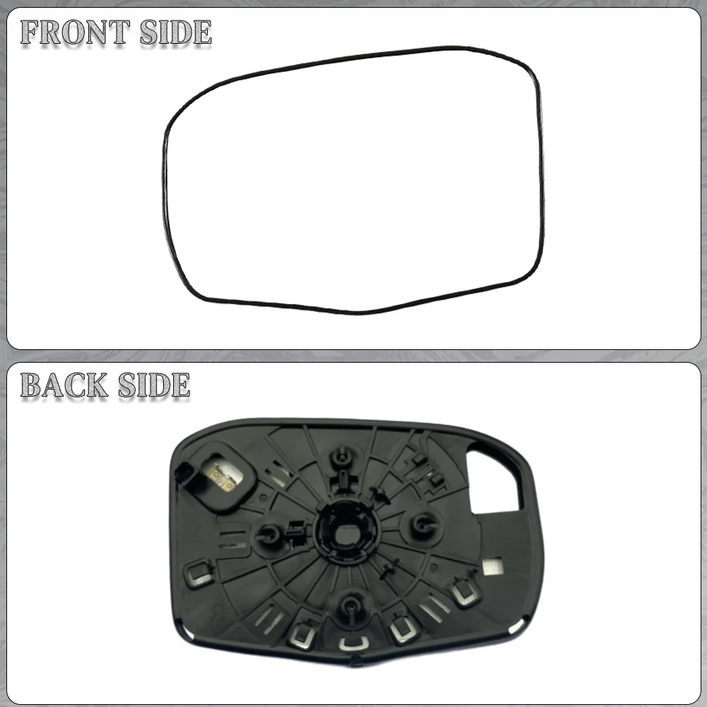 1Pc White Heated Wing Mirror Glass Replacement For Honda CR-V 2023-2025 US Version Left/Right Side Mirror Glass