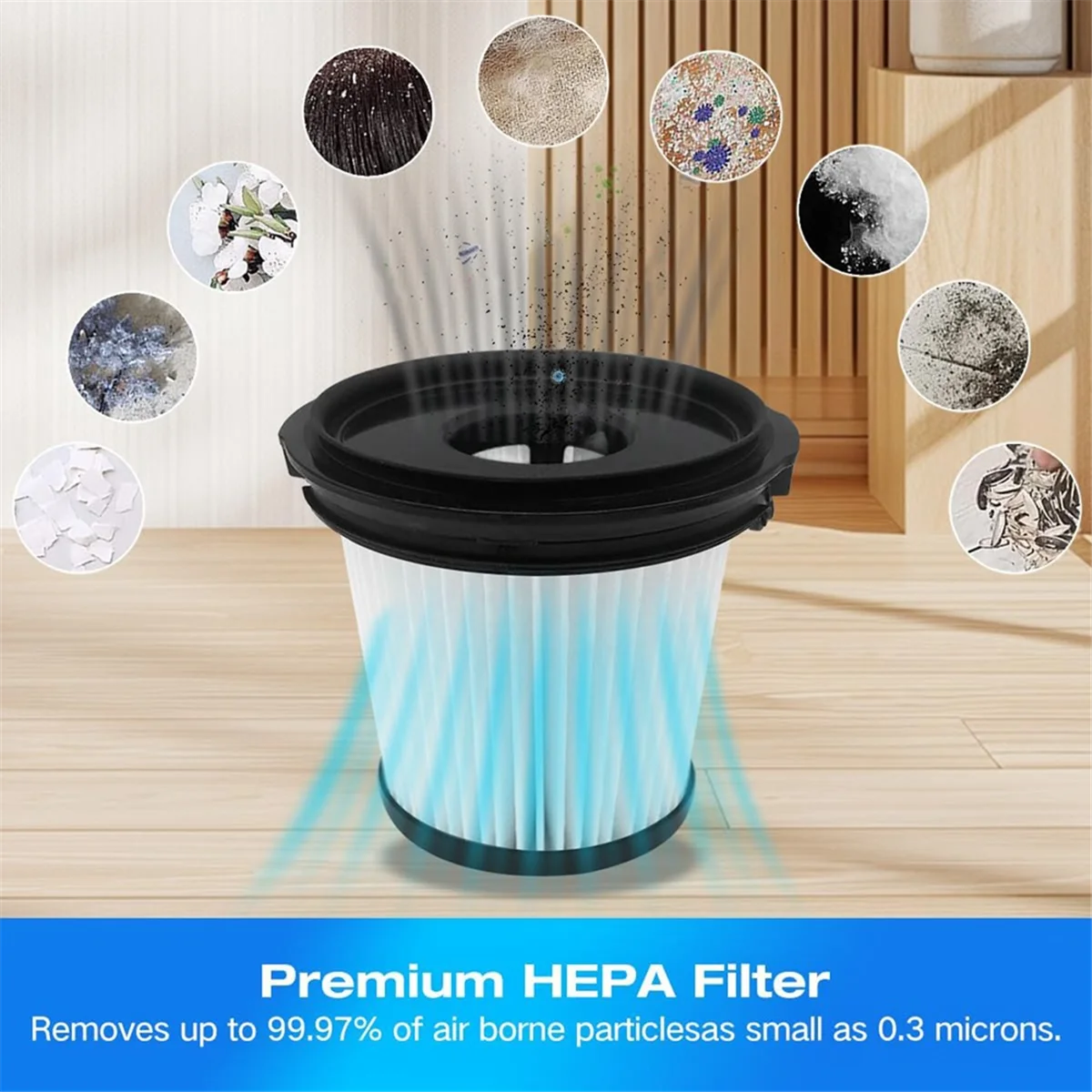 Для беспроводного пыуса IW3511/IW1111 Detect Pro, фильтров HEPA, комплект базового предварительного фильтра, поролоновый фильтр, запах — A07G