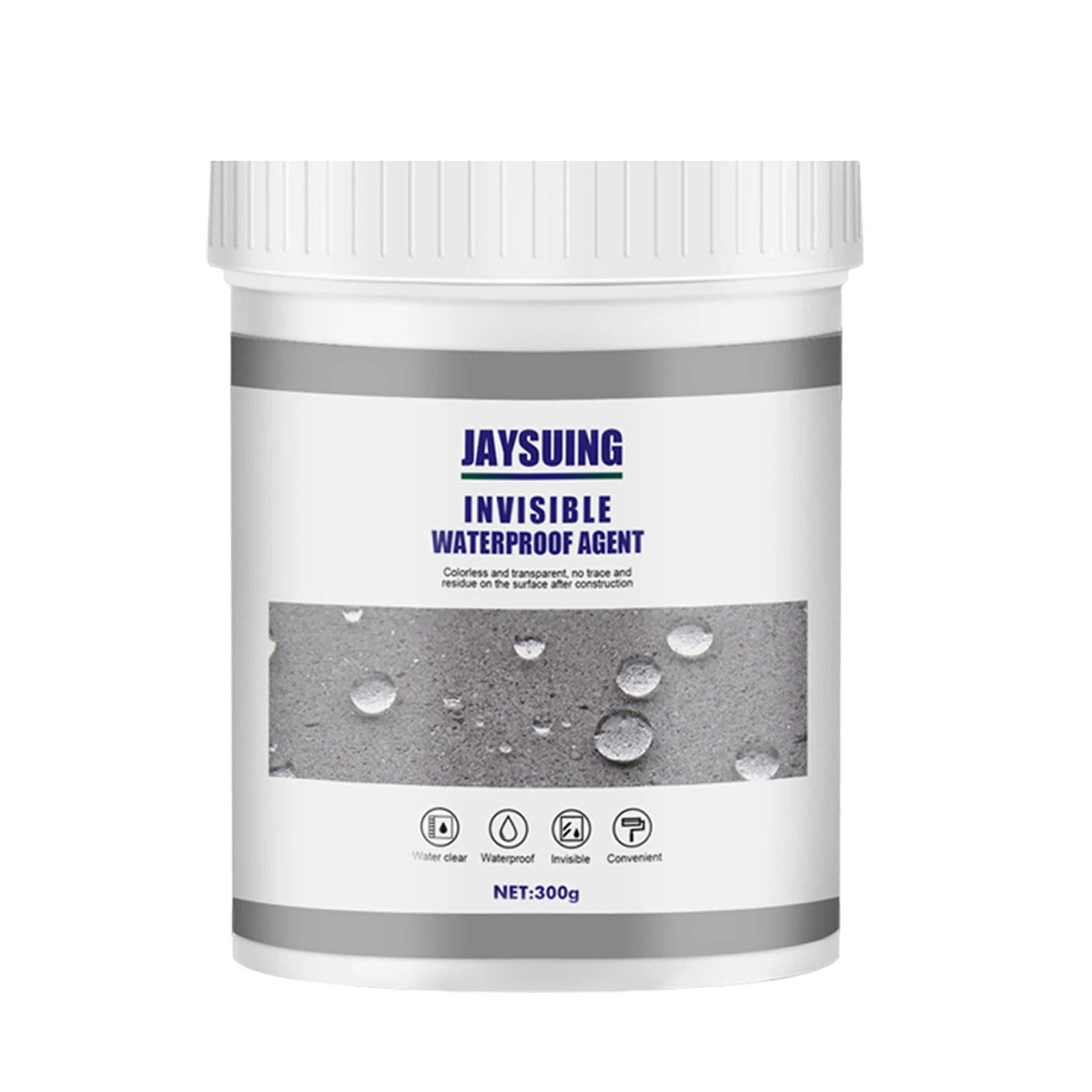 Waterproof Glue Sealant (300g) - Tub, Bathroom Kitchen Exterior Wall Tile-Free Leak Repair Coating Waterproof Glue, Invisible Clear Anti-Leak Sealant for Roof & Tile Cracks