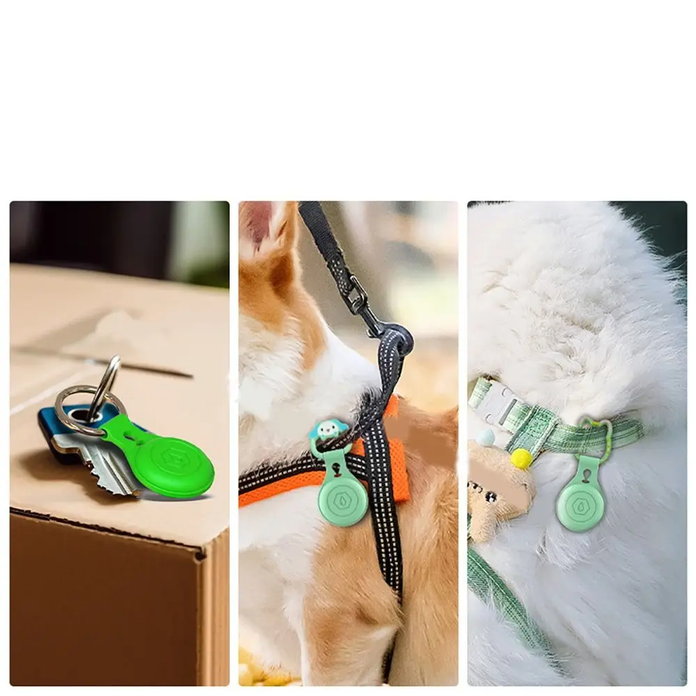 Miękka opaska na nadgarstek Dziecięca bransoletka GPS Lekki wodoodporny uchwyt na tracker Silikonowy brelok z trackerem do Apple Airtag