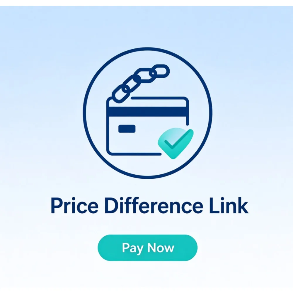 Custom Price Difference Link, Extra Payment for Order Supplement, Only for Negotiated Extra Fee
