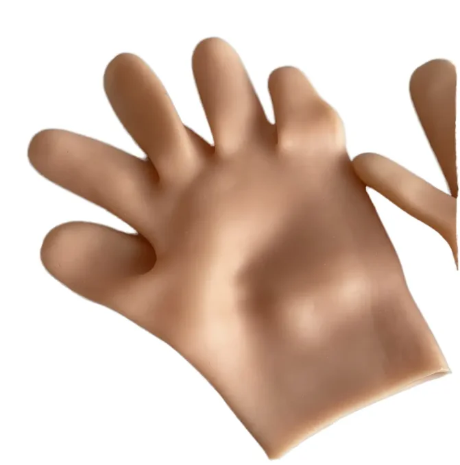 Reusable Spa Gel Gloves Soft Silicone  for Hand Care Moisturizing Cracked Skin Physical Therapy Gloves