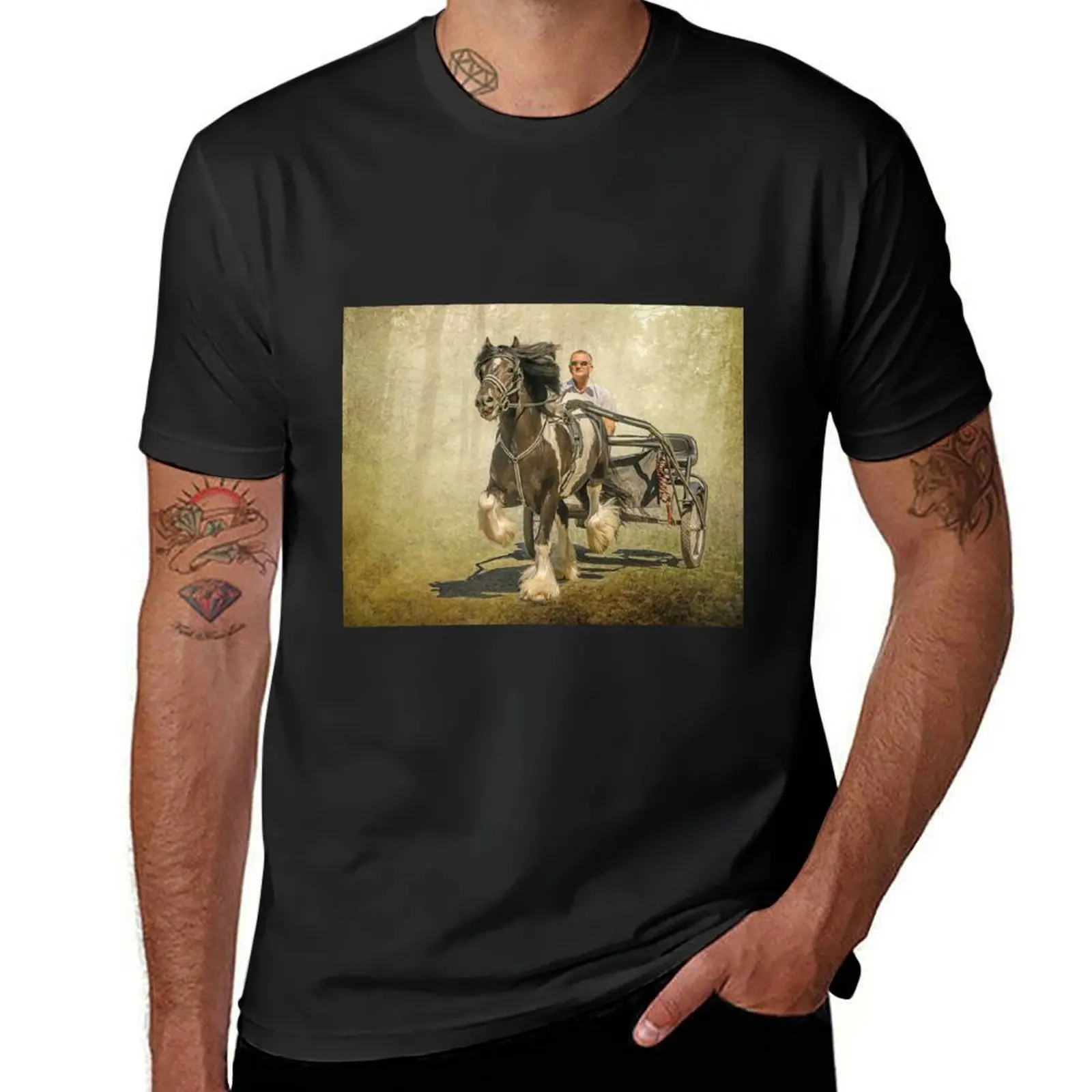 The Gypsy Trotter T-Shirt sublime shirts graphic tees men workout shirt