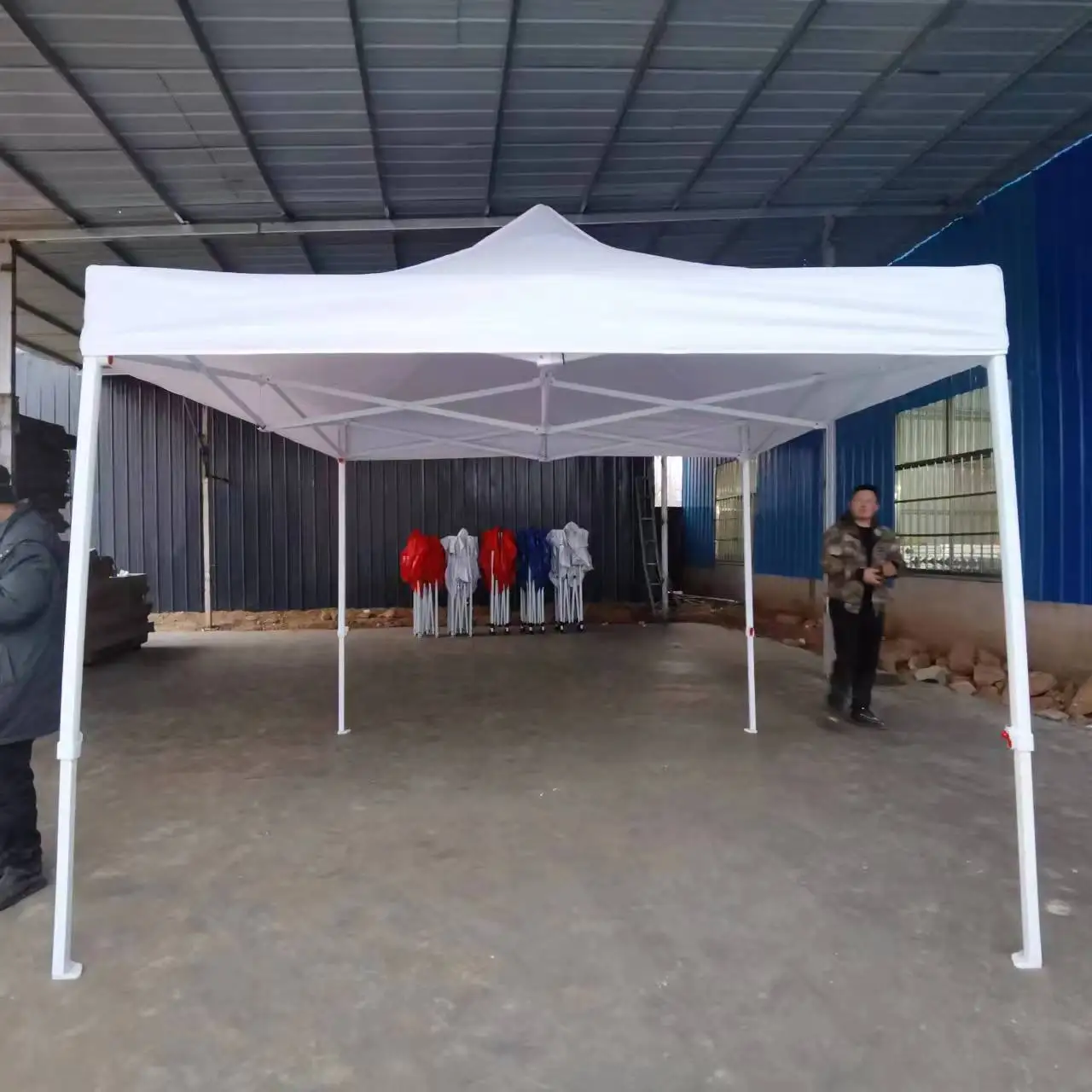 Custom 10x10 Ft. 3x3 M Outdoor Custom Commercial 3x3m Folding Tent Quick Stretch Tent Gazebo