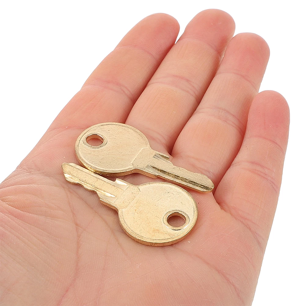 

12Pcs Toilet Paper Dispenser Keys Portable Lightweight Bathroom Accessory for Hotels Offices Schools Golden Toilet Key