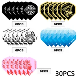 Fléchettes professionnelles en l'horloge renard souriant, accessoires de vols, 30 pièces