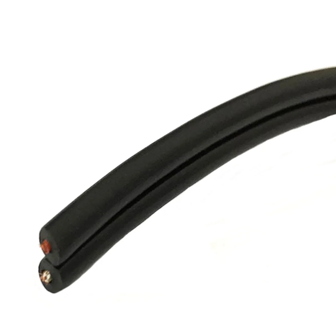 Cable de señal de Audio AV de 1m, Cable protector de dos núcleos rojo y blanco