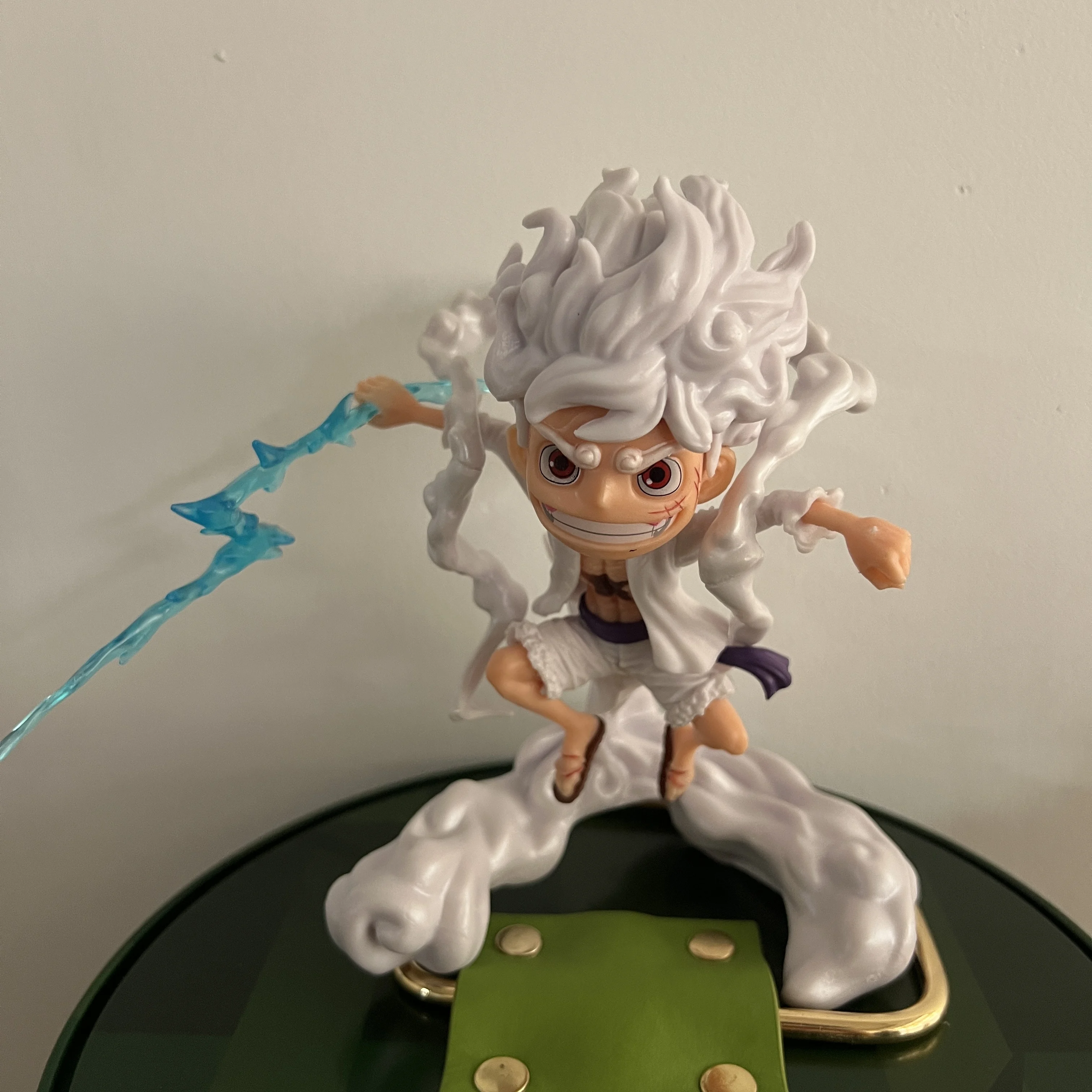 16CM Anime ONE PIECE Action Figure SD Nika Luffy 5th Gear Awake Figurine PVC Model Toys Doll Statue Collection Ornaments Gifts