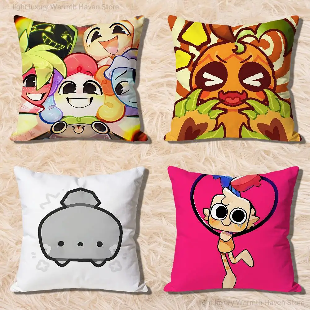 

Cute D-Dandys W-World Anime Celebrity Merchandise All-Match Printed Pillow Case Sofa Car Office Room Decoration Protector