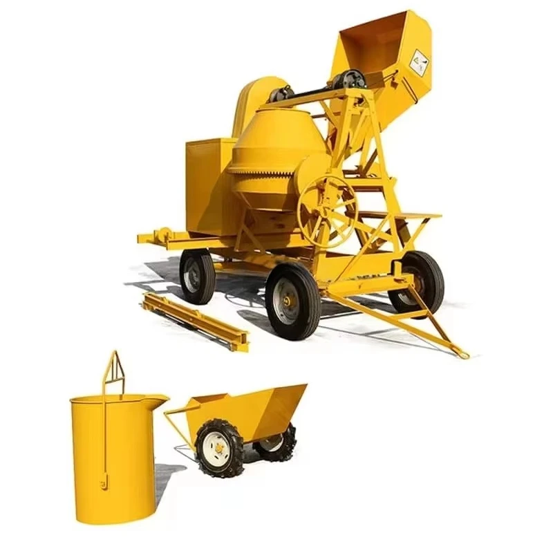 

Самозагрузочный бетономешалка с насосом Строительное оборудование Насосная машина для смешивания цемента