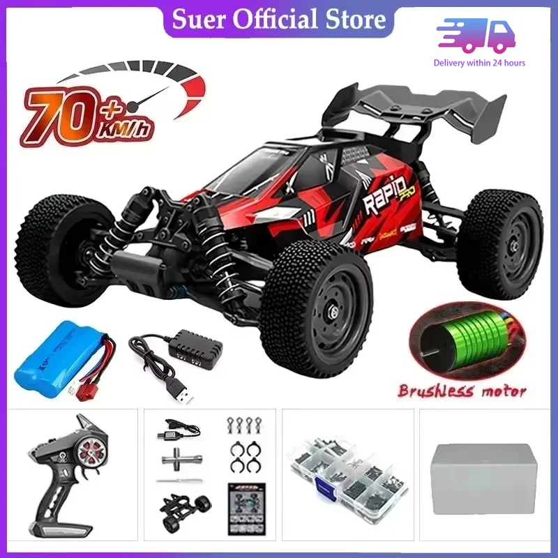 Scy-Car 16202 Pro 1:16, Brushless Rear-wheel Drive, Off-road, Dragster, 2.4g, Remote Control, Continuous Transmission