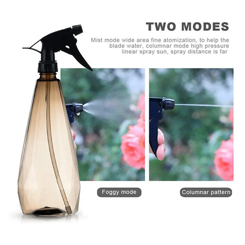 الترويج! 6 قطعة 1L زجاجة رذاذ فارغة ، بخاخ قابل لإعادة الملء مانعة للتسرب بخاخ متين زجاجات رذاذ فارغة للتنظيف والبستنة وما إلى ذلك