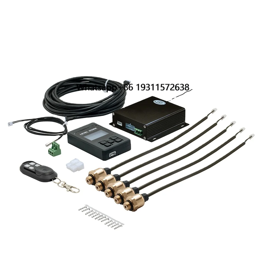

LD4S+ Air Suspension Control Management System with Pressure Sensor Support Bluetooth-compatible Remote and Wire Control Car