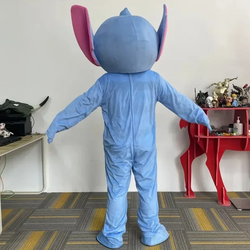 تأثيري حلي ليلو وستيتش شخصية كرتونية التميمة الإعلان فستان بتصميم حالم حفلة عيد ميلاد الحيوان كرنفال الدعائم الطرف