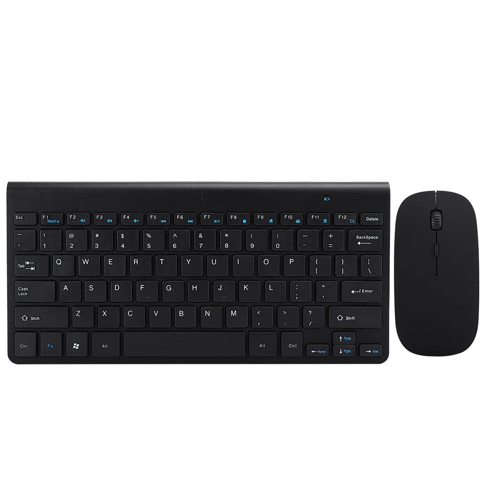 Professional 2.4G Wireless Keyboard Mouse Set Ultra Thin Mute Mini Lightweight for Home Office Study Gaming Computer Accessories