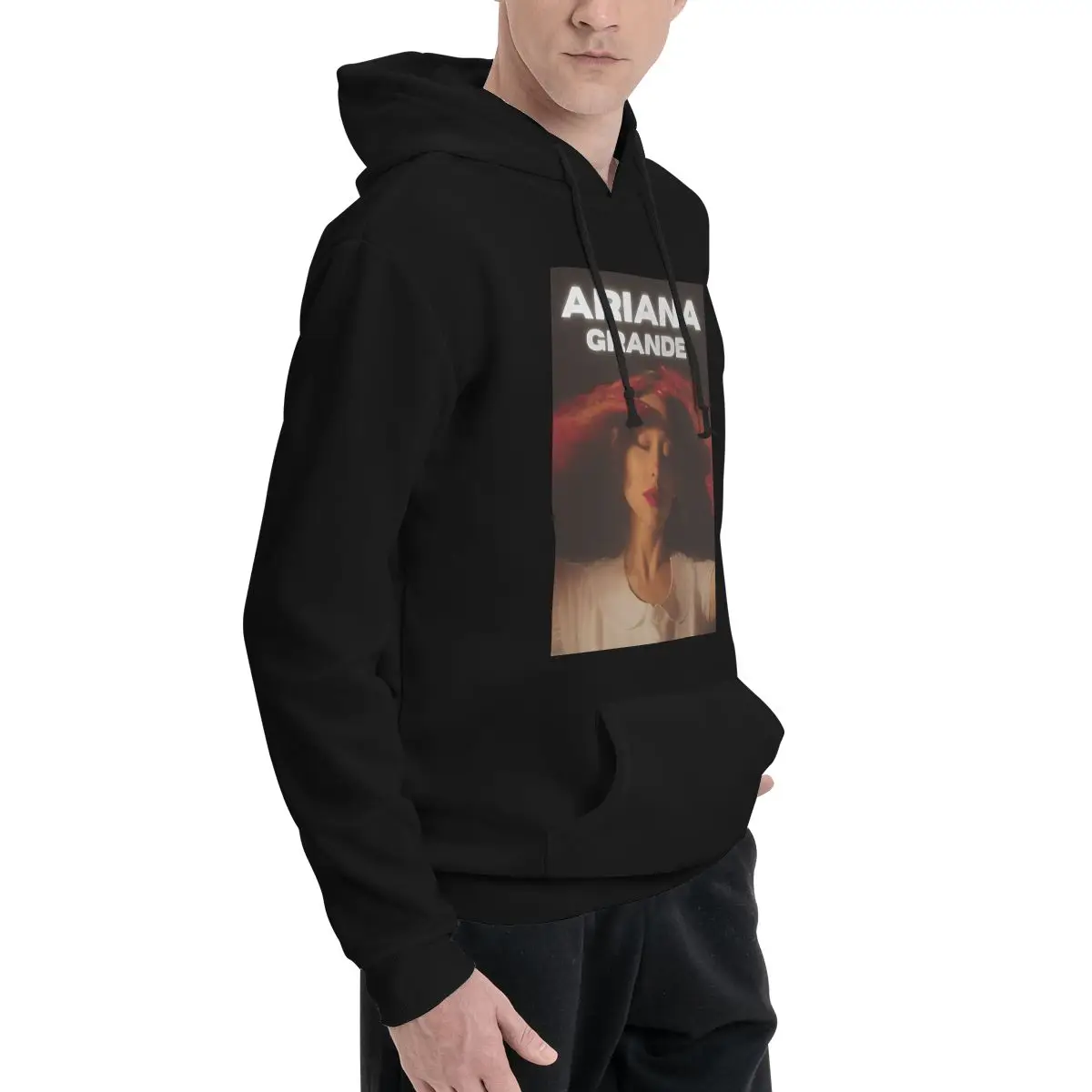 Arianas Casual Hoodies Grandes singer Kawaii Classic Hooded Shirt Autumn Long-Sleeve Streetwear Oversize Hoodie Gift