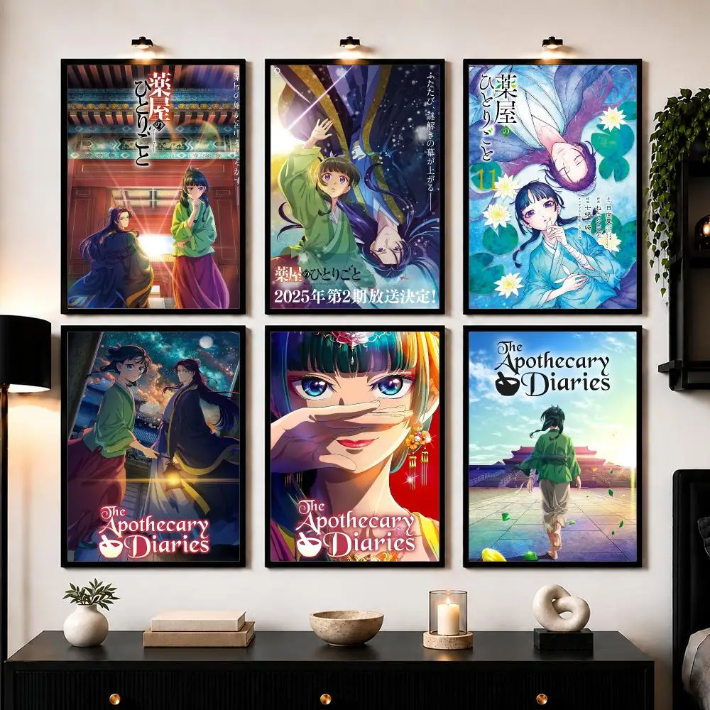The A-Apothecary D-Diaries Poster Wall Art Sticker For Living Room Bedroom Bar Home Decor Mural Painting Decoration