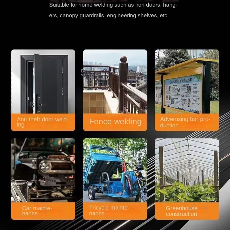 0528A Full Set of Gasless Welding Machine Second Protection Welding Machine 220V Large Body Portable High-Efficien