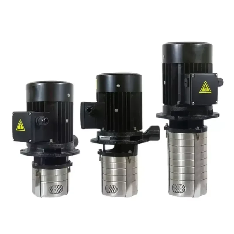 Stainless Steel Submersible Multistage Industrial Circulation Pump for CNC Machine Tool Coolant Systems